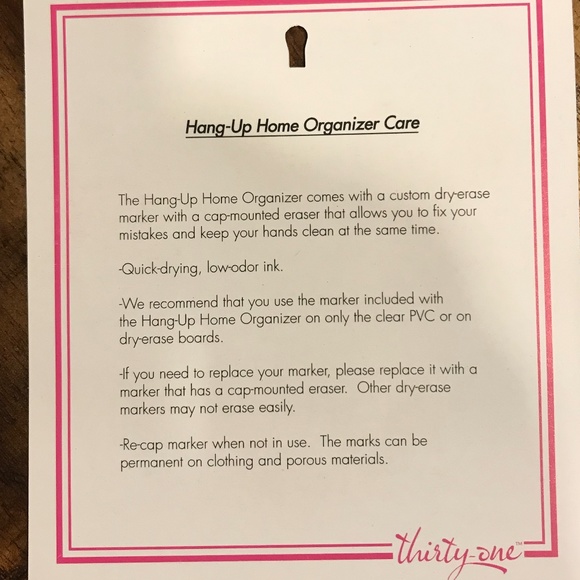 thirty-one Brand Hang-Up Home Organizer - Picture 5 of 5